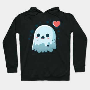 Boo Be Mine: Ghost Valentine Hoodie